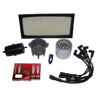 Tune Up Kit for 1987-1990 Jeep XJ Cherokee or MJ Comanche w/ 4.0L Engine Crown Automotive