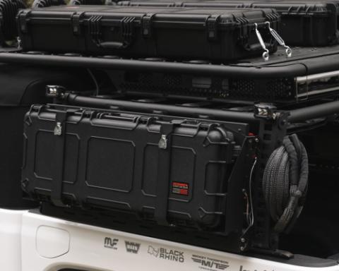 Xventure Gear Hard Case Mount Long 44 Inch Textured Black Go Rhino