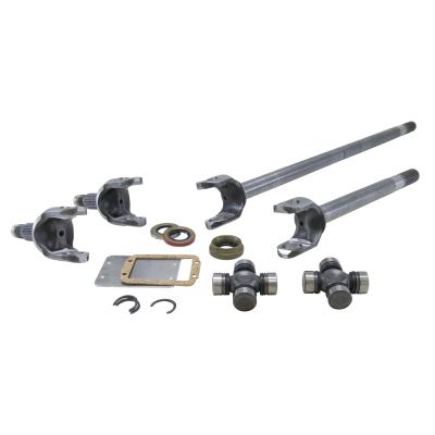 Chromoly Front Axle &amp; Grizzly Locker Kit Dana 30 1310 U-Joints D30 30 Spline Front Axle Kit W/ Grizzly Locker 3.73&amp;Up 297X Yukon Gear