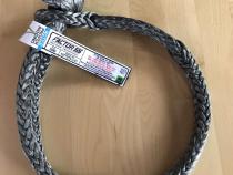 10 Inch Soft Shackle 7/16 Diameter Standard Duty Gray Factor 55