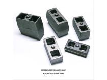 Universal Application Rear Lift Block 3 Inch Lift with Flat Pair Superlift