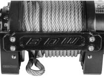 15000 Lbs Hydraulic Winch w/ 98 Feet Wire Rope Bulldog Winch