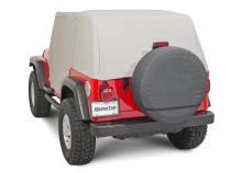 Jeep TJ Full Door Cab Cover For 92-06 Jeep Wrangler TJ Gray Denim MasterTop