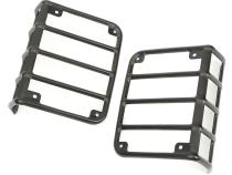 Euro Guard Kit Tail Light Textured Black 07-18 Jeep Wrangler JK Rugged Ridge