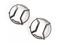 Elite Euro Guard Kit Headlight Textured Black 07-18 Wrangler JK/JKU Rugged Ridge