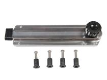 Tailgate Stop Bumper Billet Aluminum 87-18 Jeep Wrangler YJ/TJ/JK Rugged Ridge