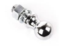 Trailer Hitch Ball 1-7/8 Inch Ball 1 Inch Diameter Shank Chrome Rugged Ridge