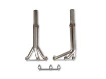 Upright Headers Gm 2.8/3.1/3.4L V6 Round Port Upright Headers 1-1/2 Inch Primary 20 Inch Long 27 Inch Tall 2-1/2 Inch X 10 Inch Collector 409SS Natural Finish FlowTech
