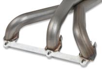 Upright Headers Gm 2.8/3.1/3.4L V6 Round Port Upright Headers 1-1/2 Inch Primary 20 Inch Long 27 Inch Tall 2-1/2 Inch X 10 Inch Collector 409SS Natural Finish FlowTech