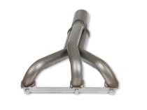 Upright Headers Gm 2.8/3.1/3.4L V6 Round Port Upright Headers 1-1/2 Inch Primary 20 Inch Long 27 Inch Tall 2-1/2 Inch X 10 Inch Collector 409SS Natural Finish FlowTech