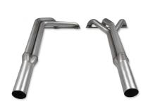 Upright Headers Gm 2.8/3.1/3.4L V6 D-Port Upright Headers 1-1/2 Inch Primary 20 Inch Long 27 Inch Tall 2-1/2 Inch X 10 Inch Collector 409SS Natural Finish FlowTech