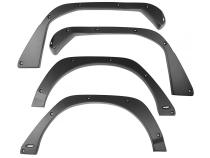 Fender Flare Delete Kit F/R Black Jeep Rugged Ridge