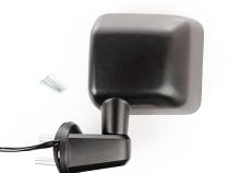 Door Mirror Left Power Heated Black Driver Side Of 15-17 Wrangler JK / Jku OMIX