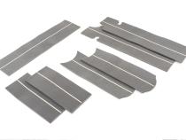 Jeep YJ Sport Bar Covers For 92-95 Jeep Wrangler YJ Black Denim MasterTop