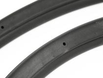 Door Seal Half Doors Front Right Rubber Passenger Side Door On 07-Present Wrangler JK / Jku OMIX