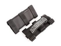 Grab Handle Kit Paracord Gray/Black 55-Present Jeep CJ/Wrangler/Gladiator Rugged Ridge