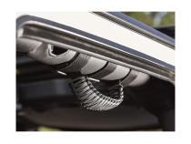 Grab Handle Kit Paracord Gray/Black 55-Present Jeep CJ/Wrangler/Gladiator Rugged Ridge