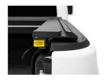 Armis Cover with Max Track Black 20-Present Jeep Gladiator w/o Trail Rail System w/o Trail Rail Rugged Ridge