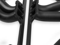 Long Tube Header Black Paint 1972-1974 Jeep Cj5/Cj6 304 V8 Fender-Well Exit Tube Size 1.626 Inch Collector Size 3 Inch Automatic Shift Column And Standard Shift Column/Floor FlowTech