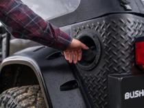 Black Trail Armor Rear Corners For 1997-2006 Jeep Wrangler 2-Door Works With Flat Style Or Factory Flares, Pair Bushwacker