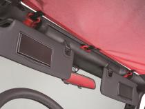 Jeep JK ShadeMaker Freedom Mesh Bimini Top Plus For 07-18 Wrangler JK 4 Door Red MasterTop