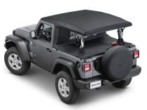 Wind Stopper Plus/Tonneau Cover Ultimate Combo 2018-2024  Jeep JL Wrangler 2Dr Soft Top Models MasterTwill MasterTop