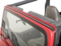 Jeep Windshield Channel 76-81 Jeep CJ 95-87 Wrangler YJ Black MasterTop
