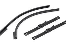 Jeep JK Replacement Top Tinted Glass 07-12 Wrangler JK 2 Door Black MasterTwill MasterTop