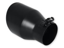 Exhaust Tip Exhaust Tip 4.5 Inch Black Angle Cut Fits 3.0 Inch Tubing, 7.00-In Long Clamp On Flowmaster