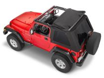 Jeep TJ SkyMaster Fastback Complete Top For 97-06 Wrangler TJ No Doors MasterTwill MasterTop