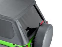 SkyMaster Fastback Complete Top 07-18 2Dr JK Wrangler Black Diamondl MasterTop