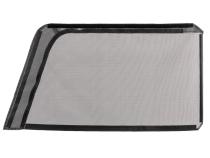 Mesh Trail Screens 2010-2018 2 Dr JK Wrangler with Factory Original or MasterTop Soft Top 3 piece Kit Black Mesh MasterTop