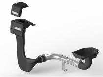 XHD Low Mount Snorkel Kit 07-11 Jeep Wrangler JK 3.8L Rugged Ridge