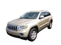 In-Channel Ventvisor Side Window for 2011-2021 Jeep Grand Cherokee Laredo and More Smoke In-Channel 4 Piece AVS