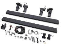 RealTruck VoltStep Electric Running Board Kit Protective Bedliner Coating 2018-2026 Jeep Wrangler Go Rhino