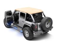 RealTruck VoltStep Electric Running Board Kit Protective Bedliner Coating 2018-2026 Jeep Wrangler Go Rhino