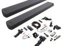 RealTruck VoltStep Electric Running Board Kit Textured Black For 2007-2018 Jeep Wrangler JK 2 door Go Rhino