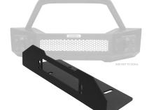 Trailline Bumper Fairlead Mount Plate Textured Black 2007-2026 Jeep Wrangler JK/JL 2020-2025 Jeep Gladiator Go Rhino