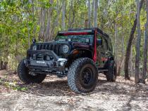 Trailline 20 Light Mount Bar Textured Black 2007-2026 Jeep Wrangler JK/JL 2020-2025 Jeep Gladiator 2021-2025 Ford Bronco Go Rhino