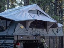 Gen2 Overlander Tent XL Open Size 122 Inch W x 76 Inch L x 51 Inch H 3-4 King Bed Size Smittybilt