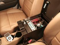 Series II Center Console - 11-18 Wrangler JK Rear Half Black Tuffy Security Products