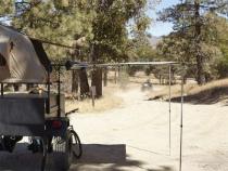 Retractable Awning 6.5 feet Wide x 6.5 feet Long Coyote tan Smittybilt