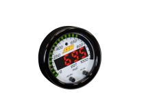X-Series EGT Gauge Kit 0-1800F/0-1000C Black Bezel and Black Faceplate AEM Electronics
