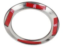 Jeep JK Air Vent Bezels 4 Pieces 07-10 Wrangler JK Polished Silver Kentrol