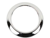 Jeep JK Air Vent Bezels 4 Pieces 07-10 Wrangler JK Polished Silver Kentrol