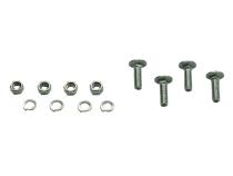 Jeep YJ Rear Body Guard Pair 87-95 Wrangler TJ Polished Silver Kentrol