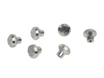 Jeep CJ Interior Knob Set 6 Pieces 76-86 CJ Polished Silver Kentrol