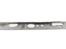 Jeep CJ Dash Panel Without Radio Opening 76-86 CJ Brushed Silver Kentrol