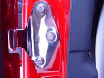 Jeep JK Body Door Hinge Set 4 Pieces 2 Door 07-18 Wrangler JK Polished Silver Kentrol