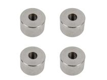 Jeep TJ OEM Anti-Theft Door Nuts 97-06 Wrangler TJ Polished Silver Kentrol